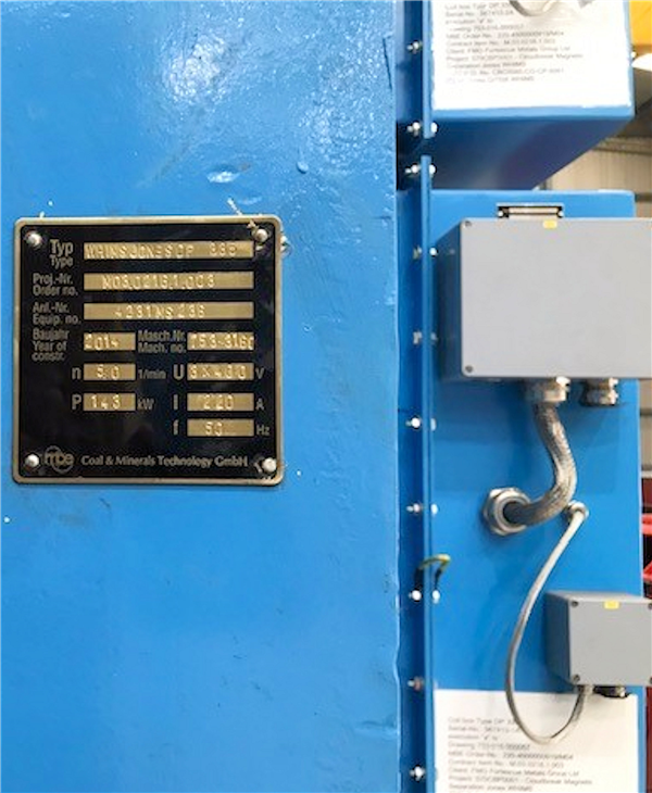 2 Units - Refurbished Mbe Whims Jones Dp 335 Magnetic Separators)